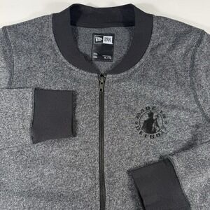 New‎ Era Full-Zip Jacket Women's Size XL Fitted Detroit GTS Coat Dark Gray